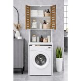 MID.YOU OMARICA ZA PRALNI STROJ bela, barve hrasta | Shoptok.si