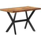  Blagovaonski stol 120 x 60 x 75 cm od masivnog drva s premazom | shoptok.hr