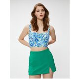 Koton Corset Bustier Floral Straps | Shoptok.si