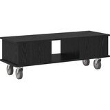 TV stojalo Črna Orehovina 100 x 35 x 35 cm Konstruiran les, (5000132308) | Shoptok.si