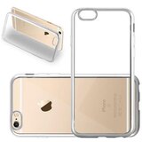 Cadorabo Ohišje, združljiv z Apple v kromiranem srebru - zaščitni pokrov iz fleksibilnega silikona TPU, (20590090) | Shoptok.si