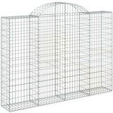  Lučne gabionske košare 7 kom 200x30x40/60 cm pocinčano željezo | shoptok.hr
