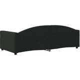  Dnevni krevet crni 90 x 200 cm od tkanine | shoptok.hr