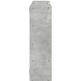 vidaXL Zidna polica siva boja betona 96x18x60 cm konstruirano drvo | shoptok.hr