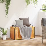  Vanjska kutija za jastuke 85x45x45/53 cm masivno drvo i čelik | shoptok.hr
