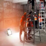  LED punjivi reflektor sa stalkom LED/30W/3,2V 4500K 5000 mAh IP65 narandžasta | Eponuda.com
