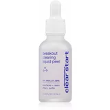 Dermalogica Clear Start Breakout Clearing enzimski piling s glikolnom kiselinom za lice s hiperpigmentacijom 30 ml