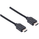 Manhattan Kabel - HDMI v HDMI (4K@30Hz, 3D, oklopljen, 1,5 m, črn) Cene