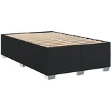 Krevet s oprugama i madracem crni 120 x 200 cm od umjetne kože | shoptok.hr