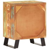  Noćni ormarić 40 x 30 x 50 cm od masivnog obnovljenog drva | shoptok.hr