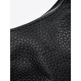 Shelvt Small black handbag with crinkle handle | Shoptok.si