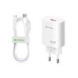 BAVIN punjač 22.5w Usb A + kabl Type C bela - PC995Y Cene