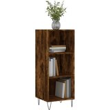  Komoda boja dimljenog hrasta 34,5x32,5x90 cm konstruirano drvo | shoptok.hr