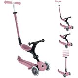 Globber romobil GO UP Active ECO sklopivi, svjetleći kotači ružičasta | shoptok.hr