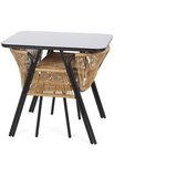  Fiuggi crno/bež set namještaja | shoptok.hr