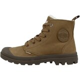 Palladium Gležnarji z vezalkami 'Pampa' rjava | Shoptok.si