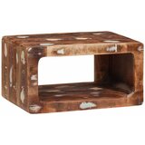  Noćni ormarić Smeđa 45 x 30 x 24 cm Čvrsto drvo iz reciklaže | shoptok.hr