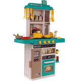  Otroška kuhinja za igro Kitchenette z zvočnimi, svetlobnimi in vodnimi učinki - 50 elementov - modra | Shoptok.si
