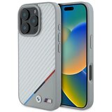 BMW M CARBON TRICOLOR LINE OVITEK ZA MAGSAFE ZA IPHONE 16 PRO SIVA, (21898959) | Shoptok.si