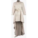 ZOLIE COLLECTION Ženski ogrtač Elsa bež | Eponuda.com