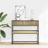  Konzolni stol boja hrasta sonome 90x35x80 cm konstruirano drvo | shoptok.hr