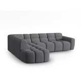 Micadoni Home Siva kutna garnitura Lisa – | shoptok.hr