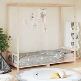vidaXL Otroški posteljni okvir 80x200 cm trdna borovina | Shoptok.si