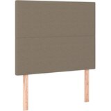 LED uzglavlje smeđesivo 80x5x118/128 cm od tkanine | shoptok.hr