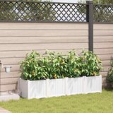  Vrtna saksija 4 pcs Bijeli 160 x 40 x 37,5 cm Plastika | shoptok.hr
