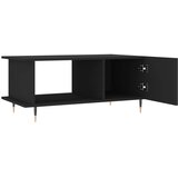  Stolić za kavu crni 90x50x40 cm od konstruiranog drva | shoptok.hr