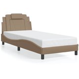  Okvir za krevet Viana bez madraca cappuccino 90x190 cm umjetna koža | shoptok.hr