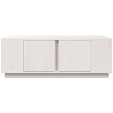  Stolić za kavu bijeli 110x50x40 cm od masivne borovine | shoptok.hr