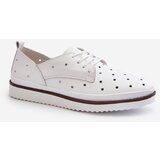 S. BARSKI White Women's Leather Shoes S.Barski LR182 | ePonuda.com