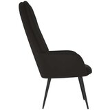  Stol za sproščanje črn žamet, (20935357) | Shoptok.si