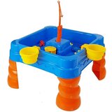  Veliki set za ribolov na stolu s ribolovnim štapovima - plavi | Shoptok.si