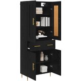  Highboard Crni hrast 69,5 x 34 x 180 cm Konstruirano drvo | shoptok.hr