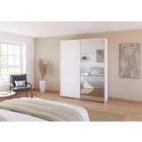 XXXL Omara Z Drsnimi Vrati Feldkirch, Bela, Ogledalo | Shoptok.si