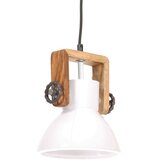  Industrijska viseća svjetiljka 25 W bijela okrugla 19 cm E27 | shoptok.hr