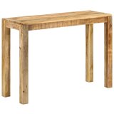 Maison Chic konzolna miza - miza ob steni 110x35x76 cm robusten mangov les, (21786616) | Shoptok.si