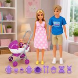 Anlily Pregnant Dolls Family Baby Child Stroller Accessories | Shoptok.si