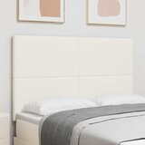  LED glava kreveta s LED trakama Krema 160 cm Kordura tekstil | shoptok.hr