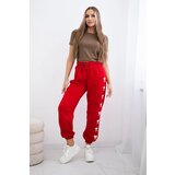 Kesi Cotton pants Amour red | shoptok.hr