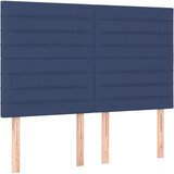  Krevet s oprugama i madracem plavi 140x200 cm od tkanine | shoptok.hr