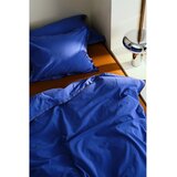 Jotex Plava/smeđa posteljina za krevet za jednu osobu od pamučnog perkala 140x200 cm Pivot – | shoptok.hr