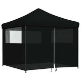 Šator za svadbe - šator za zabave Crna 292 x 292 x 315 cm Oxford tkanina | shoptok.hr