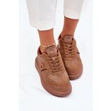 Daniel Lopez Just Dare BIG STAR SHOES Women's Leather Platform Sneakers Big Star By Daniel Lopez | Shoptok.si