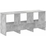  Polica za časopise Betonski sivi 102 x 30 x 45 cm | shoptok.hr