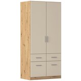 Mömax Omara Za Oblačila Celle Matt, Barva Šampanjca, Hrast Cene