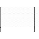 vidaXL Ograjni stebri 22 kosov U-kanal Siva 140 cm Jeklo, Šesterokotna ograja Siva 1,4x50 m Jeklo | Shoptok.si