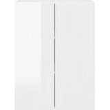 TV zidni ormar Zidne Visoki sjaj bijela 59,5 x 31 x 80 cm | shoptok.hr